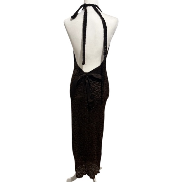 Lioness Chocolate Mesh Maxi Dress - Picture 2 of 7